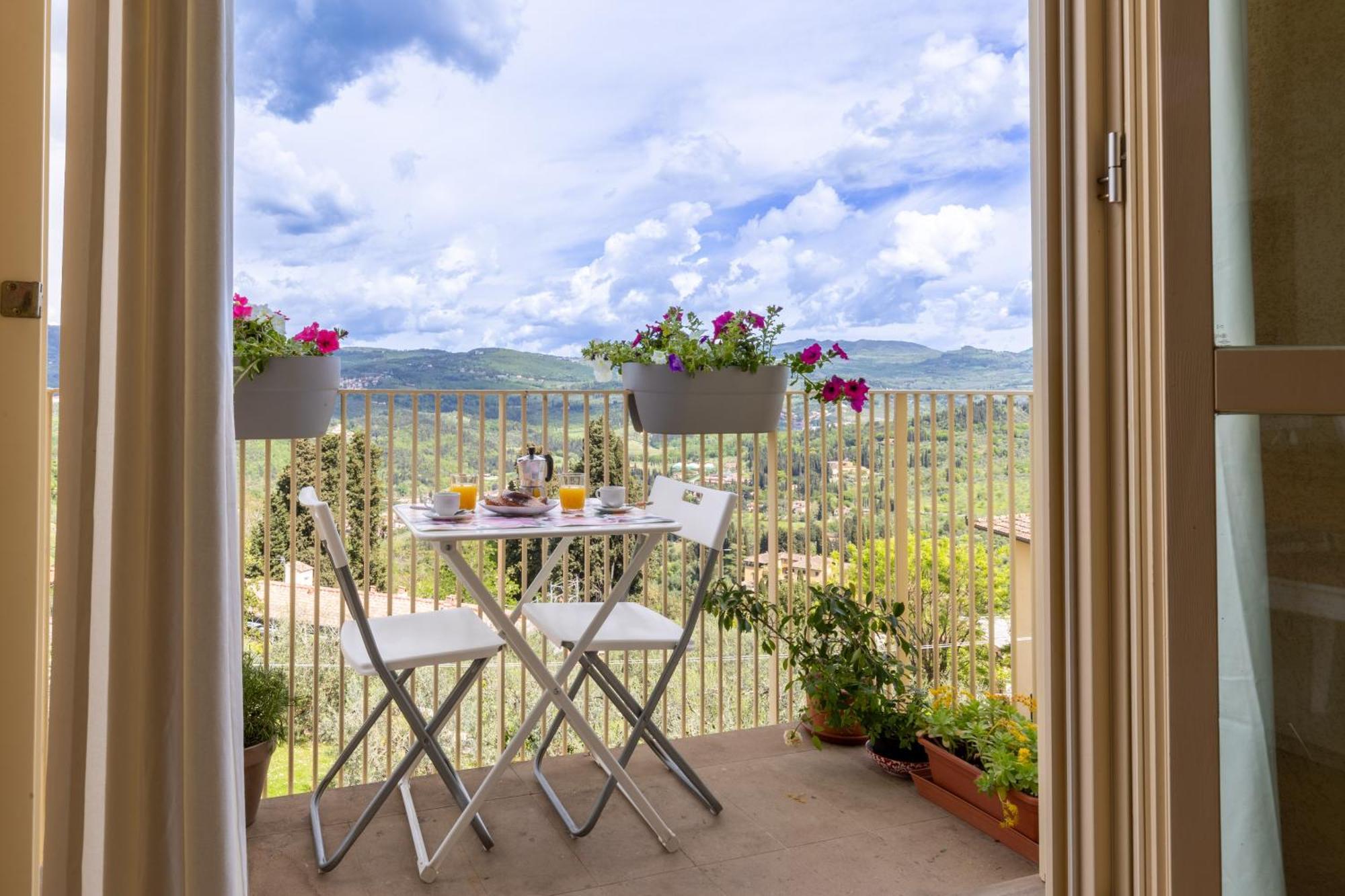 Gladys, Appartamento Con Vista A Fiesole Buitenkant foto
